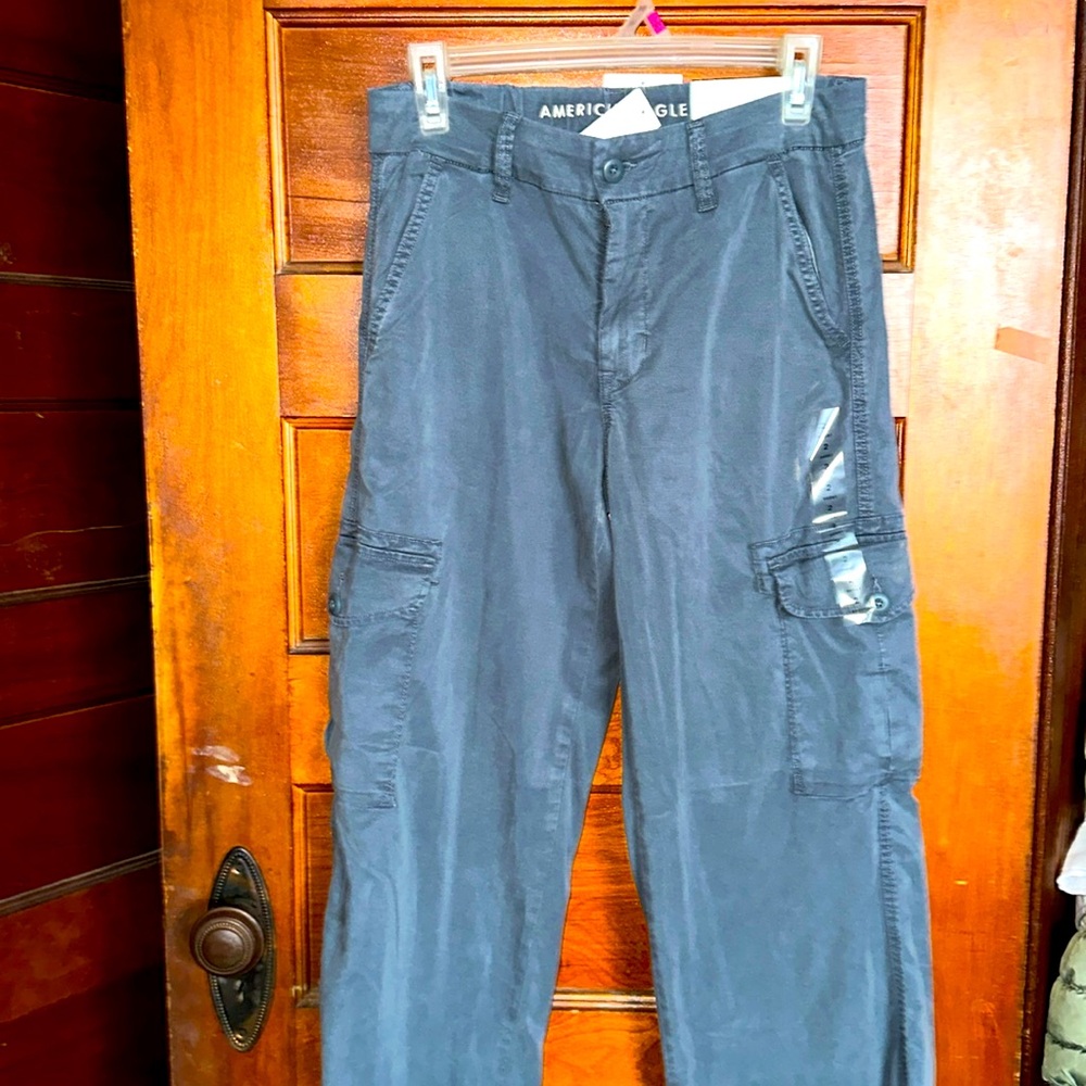 American Eagle Outfitters Women’s Stretch Dreamy Drape Baggy Wide Leg